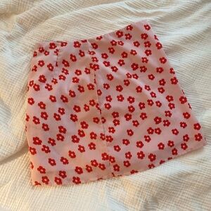 Barbie Floral Mini Skirt